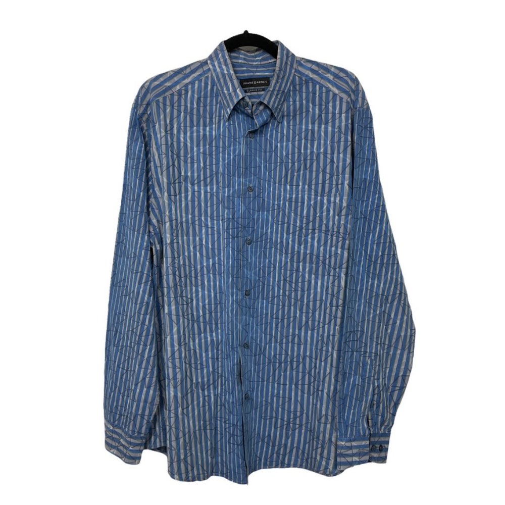 Jhane Barnes Classic Fit Button-Down Shirt